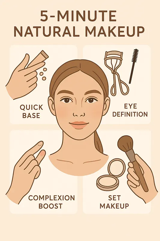 Quick 5 Minute Makeup